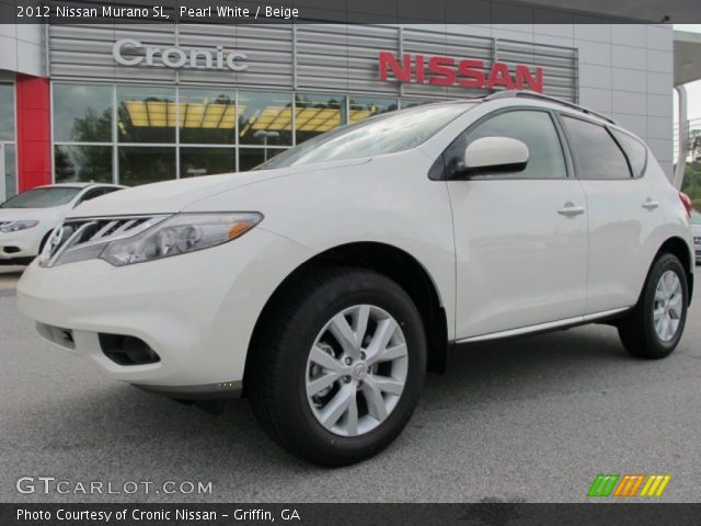 2012 Nissan Murano SL in Pearl White