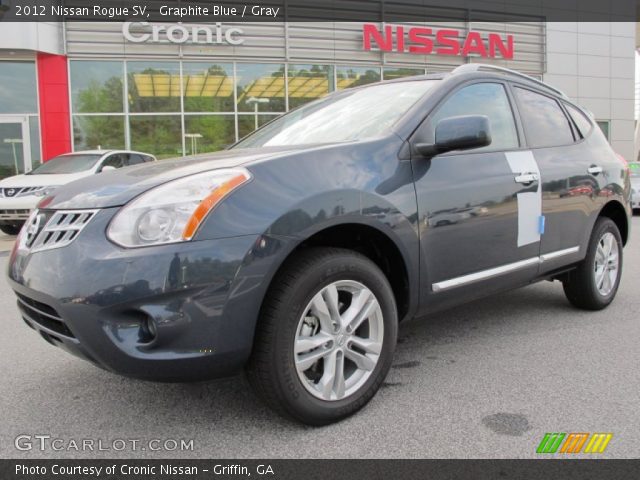 2012 Nissan Rogue SV in Graphite Blue