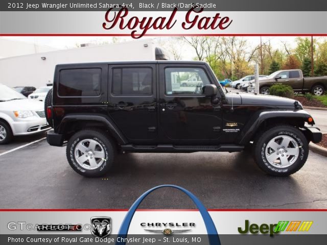 2012 Jeep Wrangler Unlimited Sahara 4x4 in Black