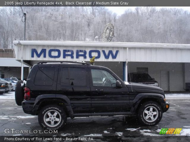 2005 Jeep Liberty Renegade 4x4 in Black Clearcoat