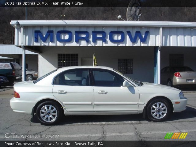 2001 Kia Optima LX V6 in Pearl White