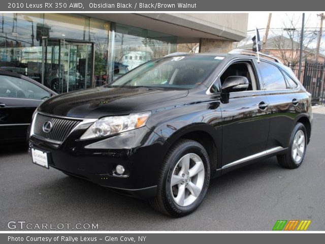 2010 Lexus RX 350 AWD in Obsidian Black