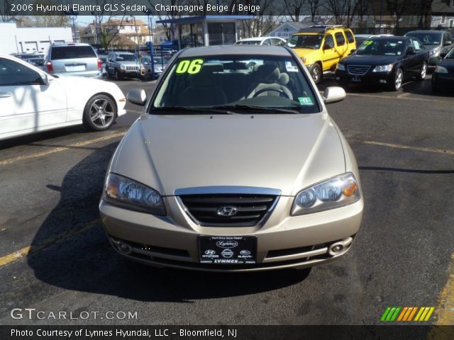 2006 Hyundai Elantra GLS Sedan in Champagne Beige