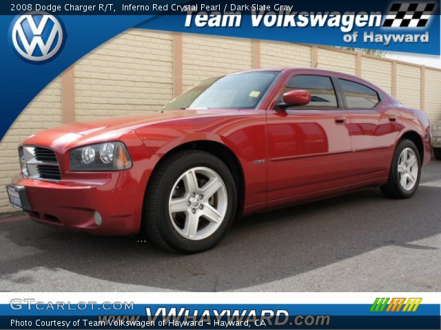 2008 Dodge Charger R/T in Inferno Red Crystal Pearl