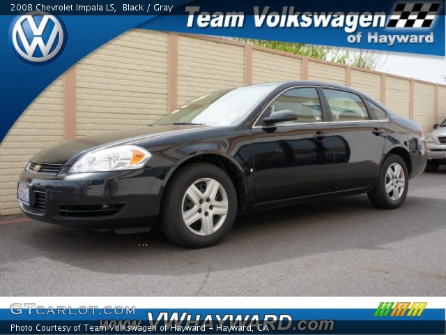 2008 Chevrolet Impala LS in Black