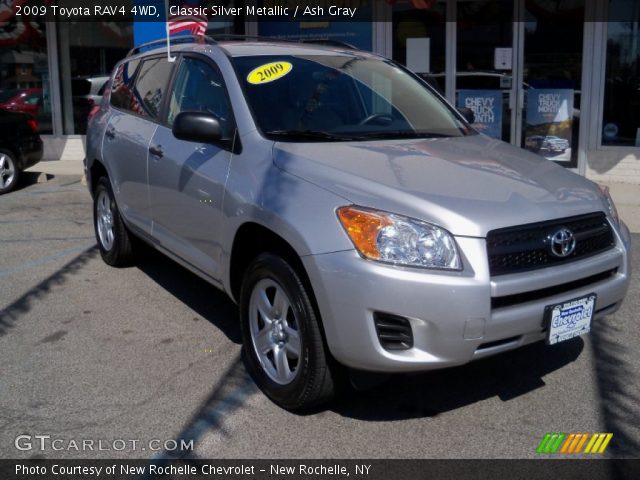 2009 Toyota RAV4 4WD in Classic Silver Metallic