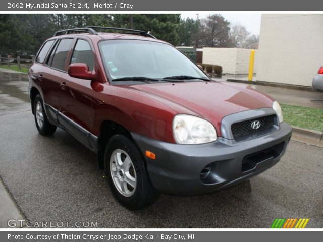 2002 Hyundai Santa Fe 2.4 in Merlot