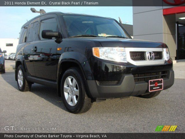 2011 Honda Element EX in Crystal Black Pearl