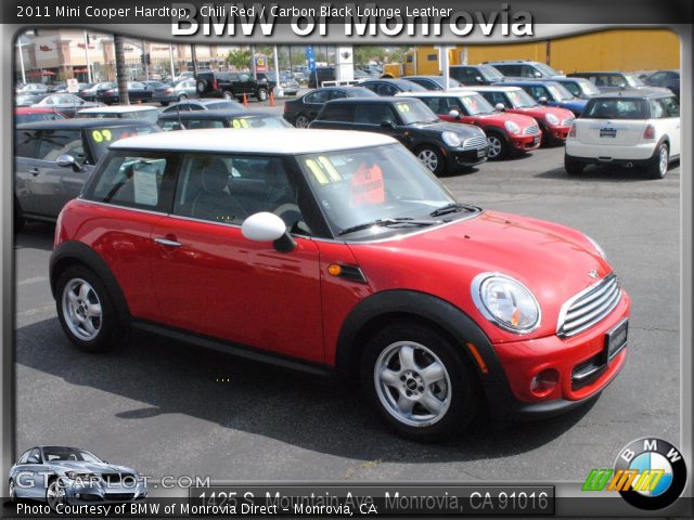 2011 Mini Cooper Hardtop in Chili Red