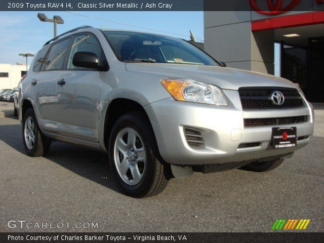 2009 Toyota RAV4 I4 in Classic Silver Metallic