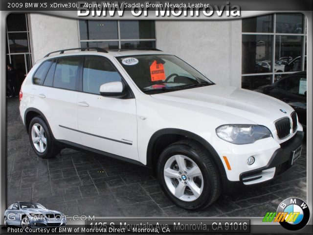 2009 BMW X5 xDrive30i in Alpine White