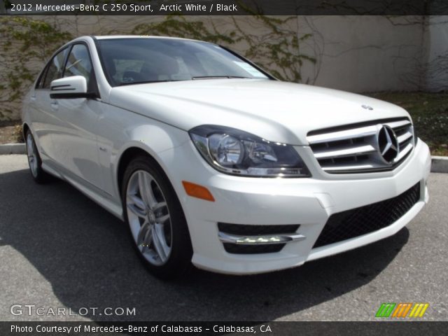 2012 Mercedes-Benz C 250 Sport in Arctic White