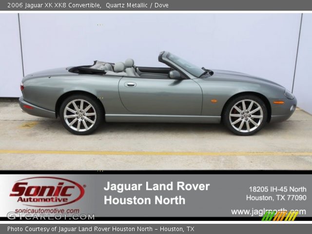 2006 Jaguar XK XK8 Convertible in Quartz Metallic