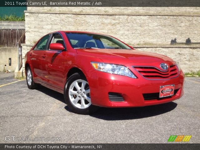 2011 Toyota Camry LE in Barcelona Red Metallic
