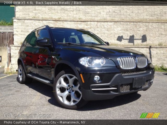 2008 BMW X5 4.8i in Black Sapphire Metallic