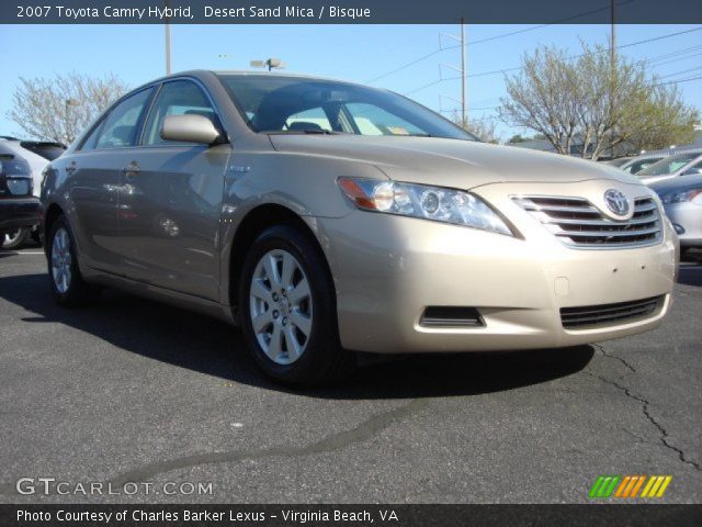 2007 Toyota Camry Hybrid in Desert Sand Mica