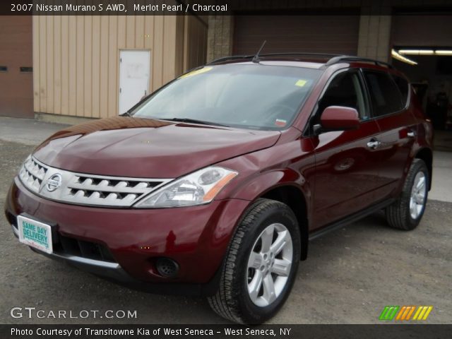 2007 Nissan Murano S AWD in Merlot Pearl