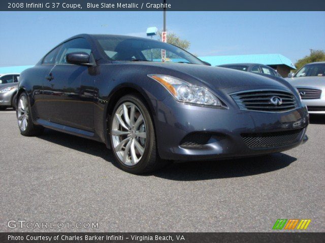 2008 Infiniti G 37 Coupe in Blue Slate Metallic