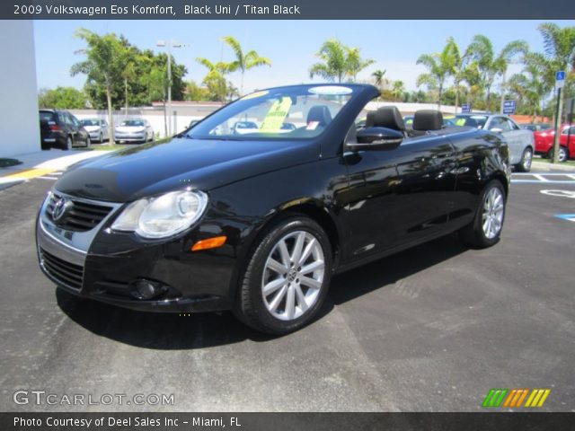 2009 Volkswagen Eos Komfort in Black Uni