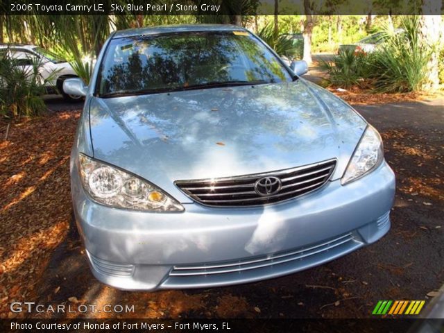 2006 Toyota Camry LE in Sky Blue Pearl