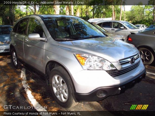 2009 Honda CR-V EX-L in Alabaster Silver Metallic