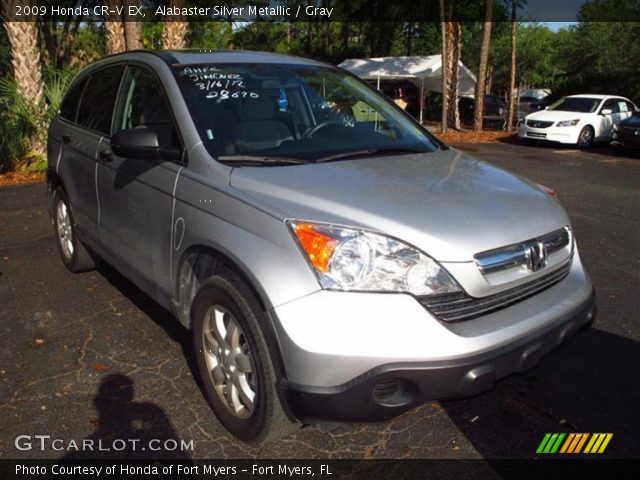 2009 Honda CR-V EX in Alabaster Silver Metallic