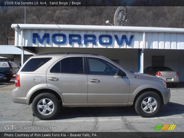 2008 Kia Sorento LX 4x4 in Sand Beige