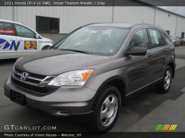 2011 Honda CR-V LX 4WD in Urban Titanium Metallic