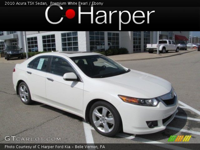 2010 Acura TSX Sedan in Premium White Pearl