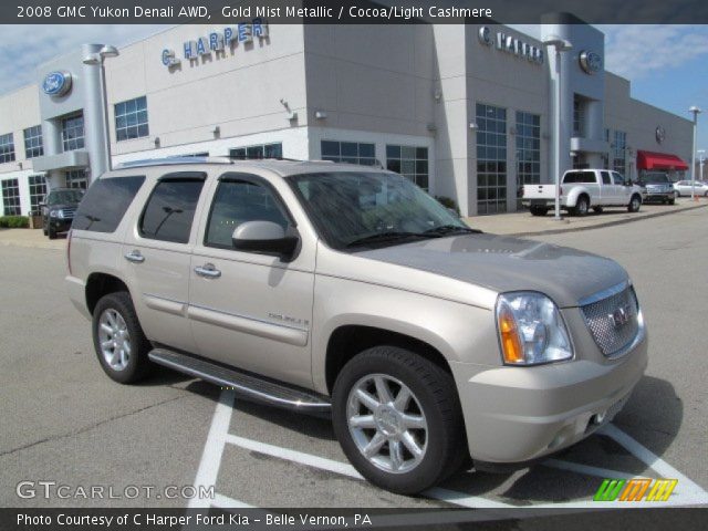 2008 GMC Yukon Denali AWD in Gold Mist Metallic
