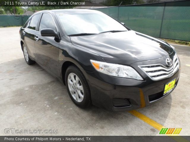 2011 Toyota Camry LE in Black