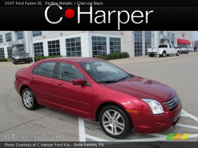 2007 Ford Fusion SE in Redfire Metallic