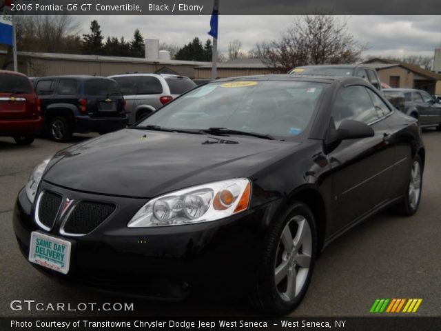 2006 Pontiac G6 GT Convertible in Black