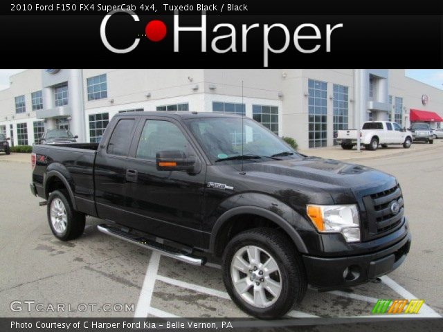 2010 Ford F150 FX4 SuperCab 4x4 in Tuxedo Black