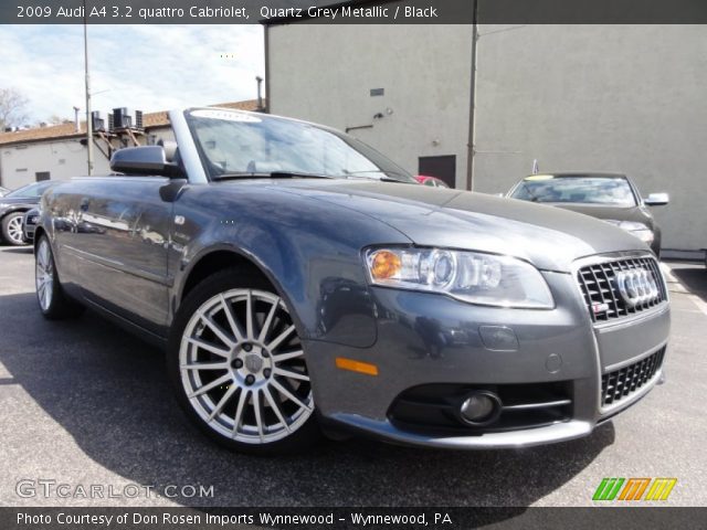 2009 Audi A4 3.2 quattro Cabriolet in Quartz Grey Metallic