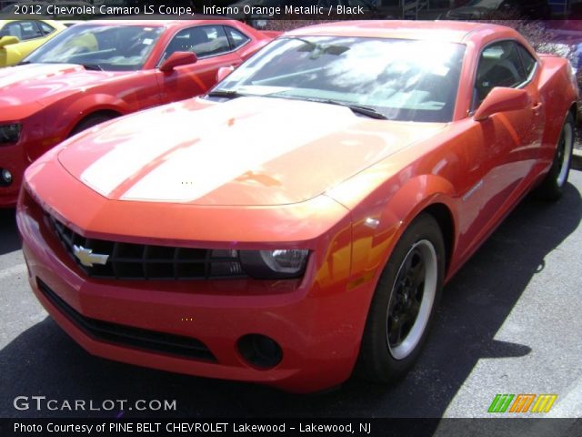 2012 Chevrolet Camaro LS Coupe in Inferno Orange Metallic