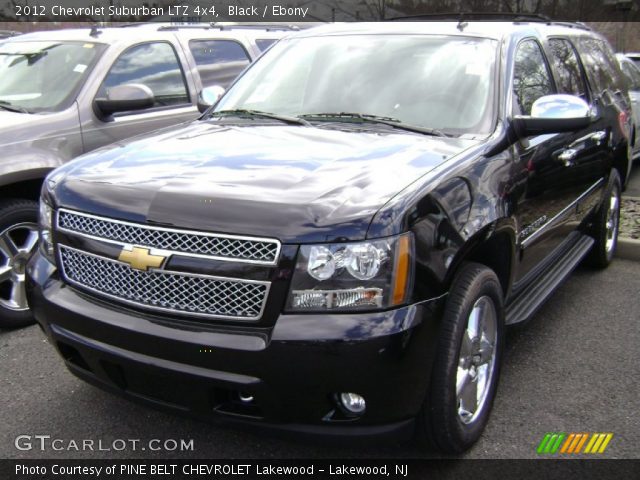 2012 Chevrolet Suburban LTZ 4x4 in Black