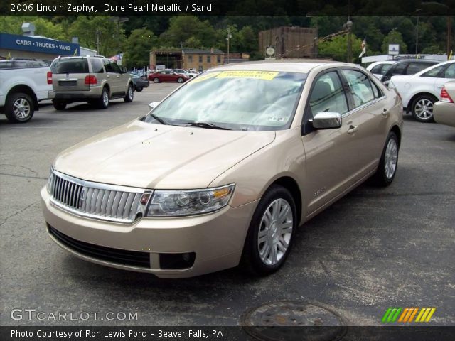 2006 Lincoln Zephyr  in Dune Pearl Metallic