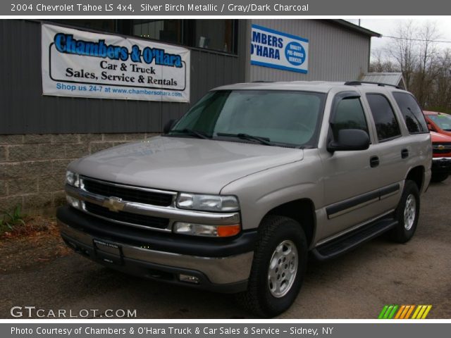 2004 Chevrolet Tahoe LS 4x4 in Silver Birch Metallic