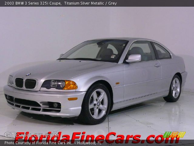 2003 BMW 3 Series 325i Coupe in Titanium Silver Metallic