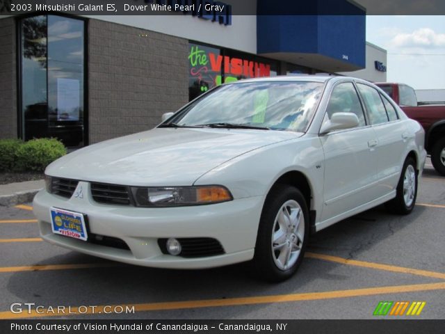 2003 Mitsubishi Galant ES in Dover White Pearl
