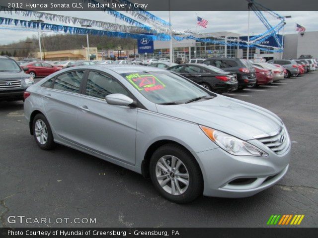 2012 Hyundai Sonata GLS in Radiant Silver