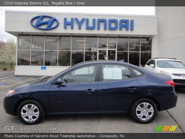 2010 Hyundai Elantra GLS in Regatta Blue