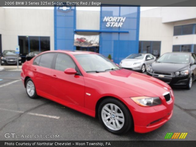 2006 BMW 3 Series 325xi Sedan in Electric Red