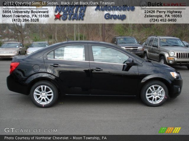 2012 Chevrolet Sonic LT Sedan in Black