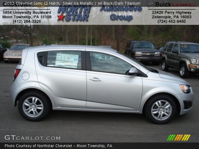 2012 Chevrolet Sonic LS Hatch in Silver Ice Metallic