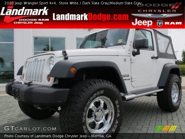 2010 Jeep Wrangler Sport 4x4 in Stone White