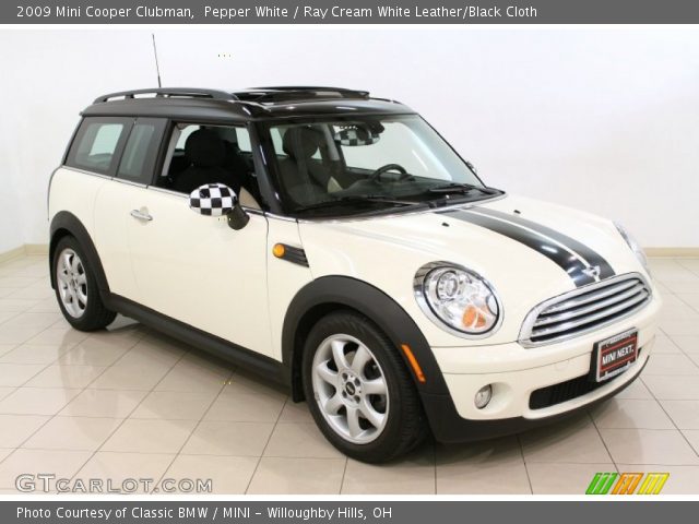 2009 Mini Cooper Clubman in Pepper White