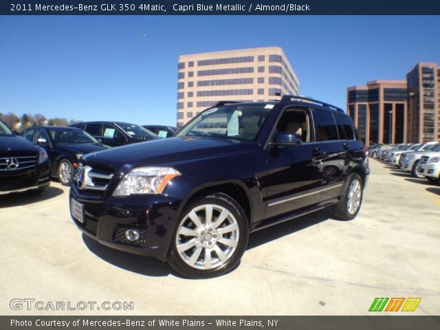 2011 Mercedes-Benz GLK 350 4Matic in Capri Blue Metallic