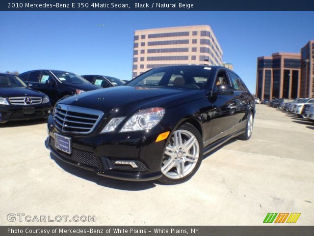 2010 Mercedes-Benz E 350 4Matic Sedan in Black